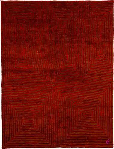 Ly Erg Wool Hand Knotted Tibetan Rug from the Tibetan Rugs collection ...