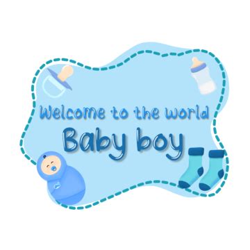 Welcome Baby Boy PNG Transparent Images Free Download | Vector Files ...