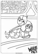 Inside out All Characters coloring Page Free Printable Pages  sketch template