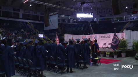 Hodges University holds graduation ceremony for Class of 2020 and 2021