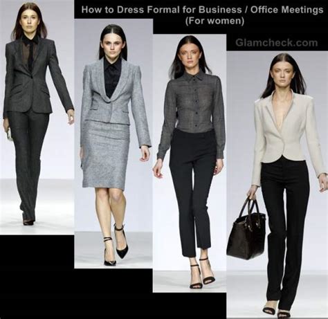 How to Dress Formal for Business / Office Meetings (For Women)