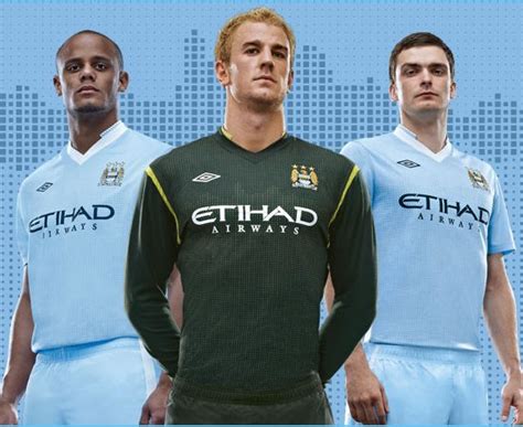 New Man City Home Kit 11-12 Liam Gallagher Launch 2011-2012 | Football Kit News