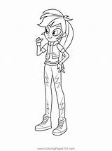 Human My Little Pony Body Base Sketch Coloring Page sketch template