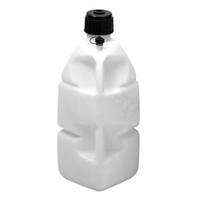 Amazon.com: Pit Posse White 5 Gallon Fuel Jug W/Hose Utility Gas Can Racing VP MX Motocross ...