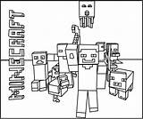 Minecraft Logo Coloring Sheet Pages sketch template