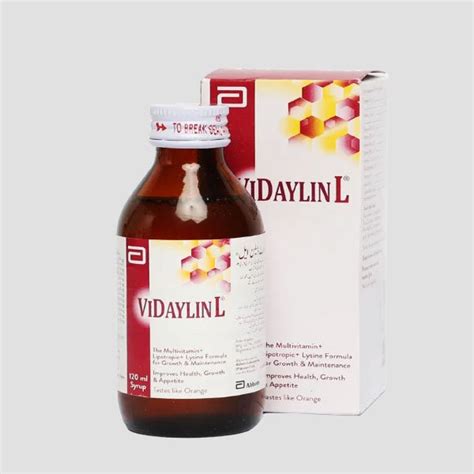 Vidaylin-l Syrup | Multivitamin Syrup In Pakistan