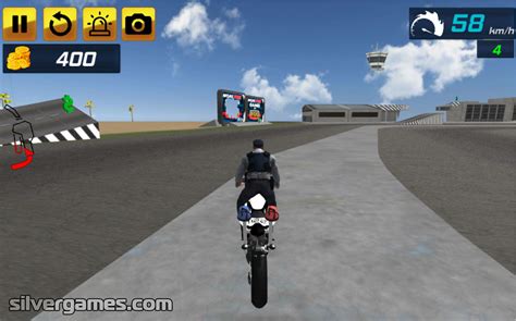 Police Bike Simulator - Play Police Bike Simulator Online on SilverGames