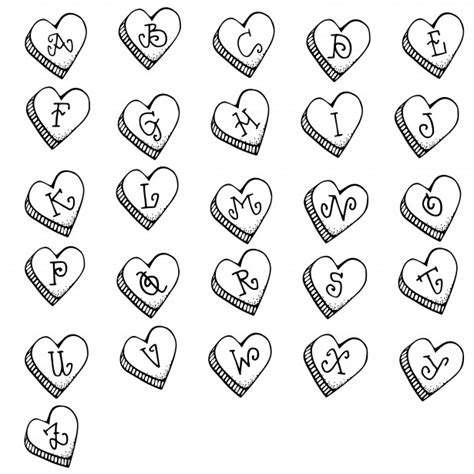 Sweet Hearts Alphabet Free Stock Photo - Public Domain Pictures