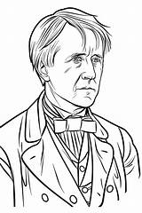 Thomas Edison Coloring Pages  ColoringDraftcom sketch template