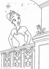 Coloring Pages  The Princess And The Frog sketch template