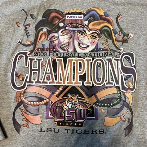 Vintage LSU 2003 National Football Champions... - Depop