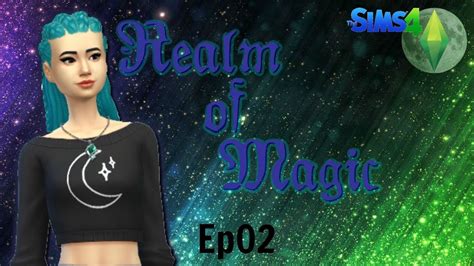 Sims 4 - Realm of Magic Ep02 - Finding Familiars - YouTube