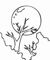 Moon Coloring Pages For Kids To Learn Colors And Phases Of  sketch template