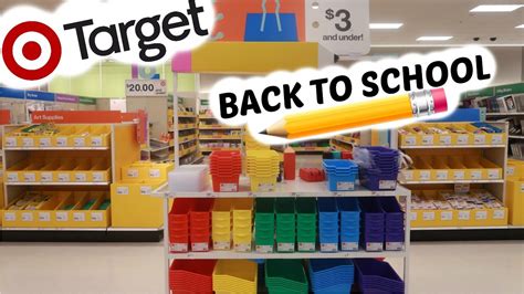 TARGET * BACK TO SCHOOL SUPPLIES 2020 - YouTube