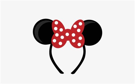 Free Minnie Ears Png - Minnie Ears Headband Svg Transparent PNG - 432x432 - Free Download on NicePNG