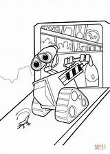 Wall E With His Friend Cockroach coloring Page  Free Printable sketch template