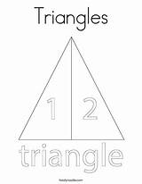 Triangles Coloring Page  Twisty Noodle sketch template
