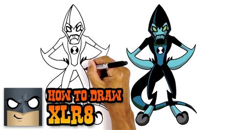 How to Draw Ben 10 | XLR8