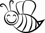 Bee Coloring Pages Printable  World Holiday sketch template