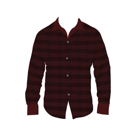 FLANNEL SHIRT VECTOR Flannel Shirt Clipart Plaid Shirt - Etsy