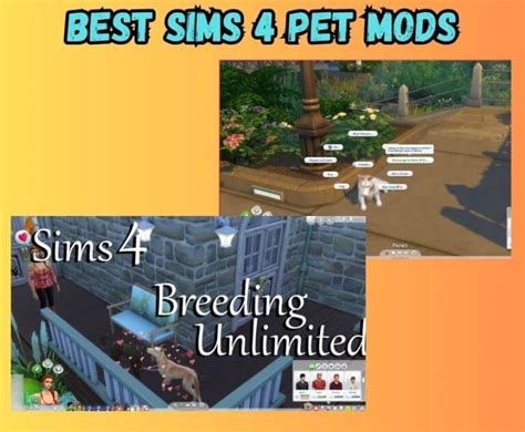 67+ Must-Have Sims 4 Pet Mods (Create Realistic Pets & Better Pet ...