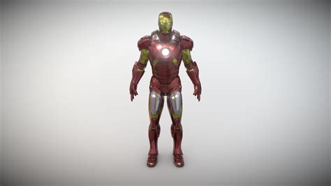 Iron Man Mark-7(Subsurf) - Download Free 3D model by benjamin.borromeo [a13c067] - Sketchfab