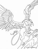 Griffin Coloring Pages To Print sketch template