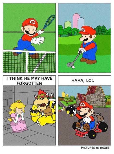 Mario is Off Doing His Own Thing - Video Games - video game memes ...