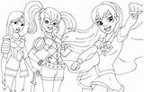 Dc Girl Superhero Printable Coloring Pages sketch template