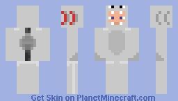 A guy in a shark costume Minecraft Skin