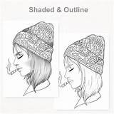 Cigarette Coloring Pages sketch template