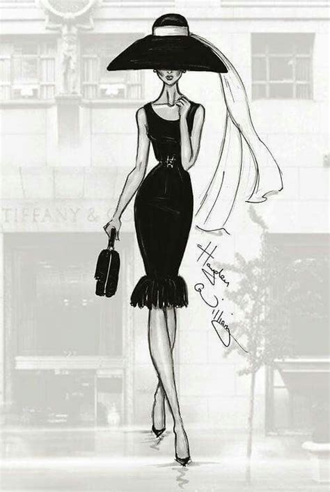 L'élégance Parisienne | Fashion art illustration, Fashion sketches, Fashion drawing