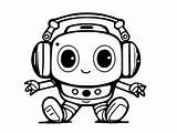 Innovative Tech Coloring  Page sketch template