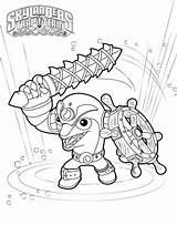 Skylanders Giants Coloring Pages Tree Rex sketch template