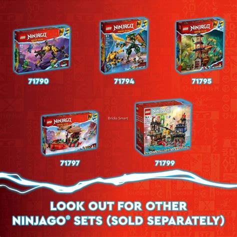 LEGO 71792 NINJAGO Sora Transforming Mech Bike Racer Building Toy Set