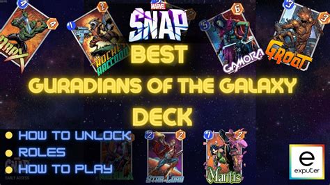 Marvel Snap: Best Guardians Of The Galaxy Decks [Expert's Take] - eXputer.com