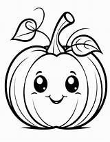 Pumpkin Coloring Pages To Download And Print For Free sketch template