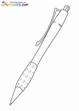 Pen Coloring Pages Printable For Free Download sketch template