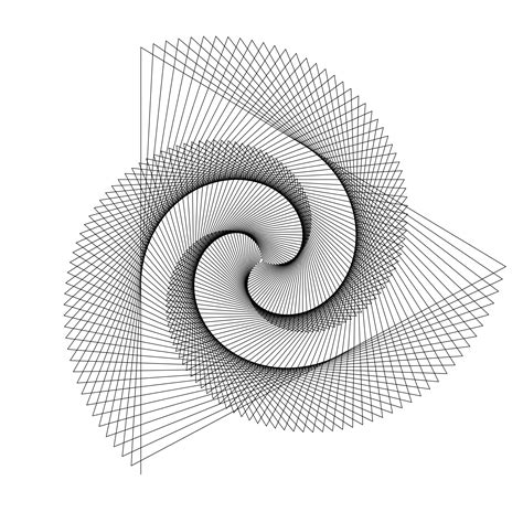 Spiral Line Drawing at GetDrawings | Free download