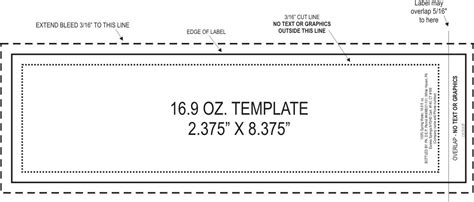 Water Bottle Label Template | printable label templates