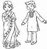 Coloring Pages For India sketch template