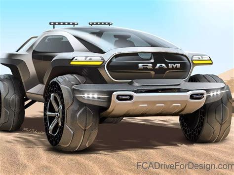 RAM asked designers to create wildly futuristic truck designs for a ...