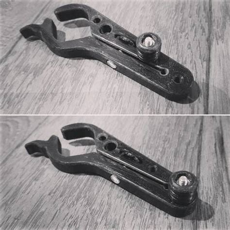 3D Printed Motorcycle Throttle Lock by dmai | Pinshape