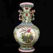 Chinese Famille Rose Vase - Aug 26, 2014 | Essex Auction and Estate Services in MA