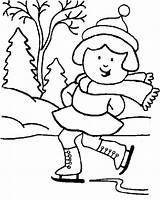 Winter Coloring Pages For Kindergarten  Home sketch template