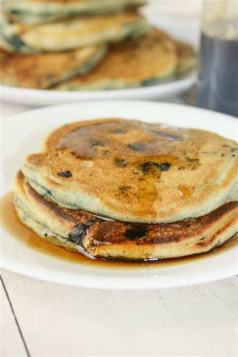 Gluten Free Blueberry Pancakes - Kiss Gluten Goodbye