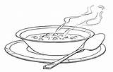 Soup Coloring Pages At GetColoringscom  Free Printable Colorings sketch template