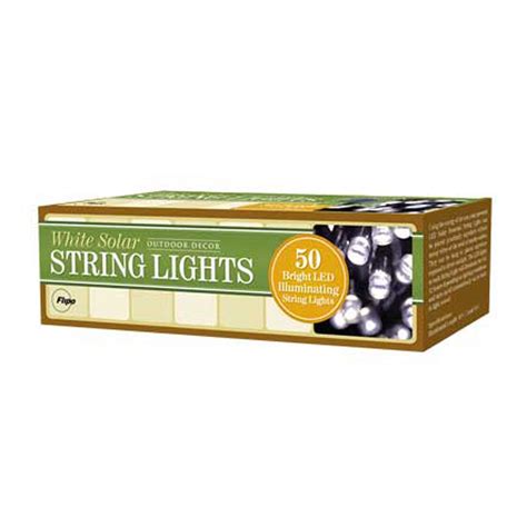 Pacific Accents 50 LED Solar String Lights