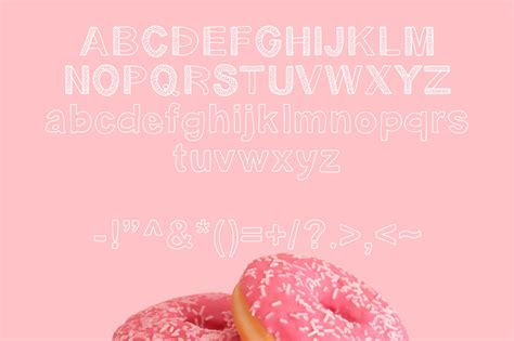 Sprinkles Patterned Font | Fonts ~ Creative Market