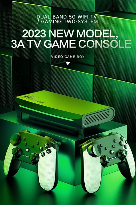 Generic 5G WIF4K-8K game console TV/cloud computer/game three syst support run 3 A games PSP N64 ...